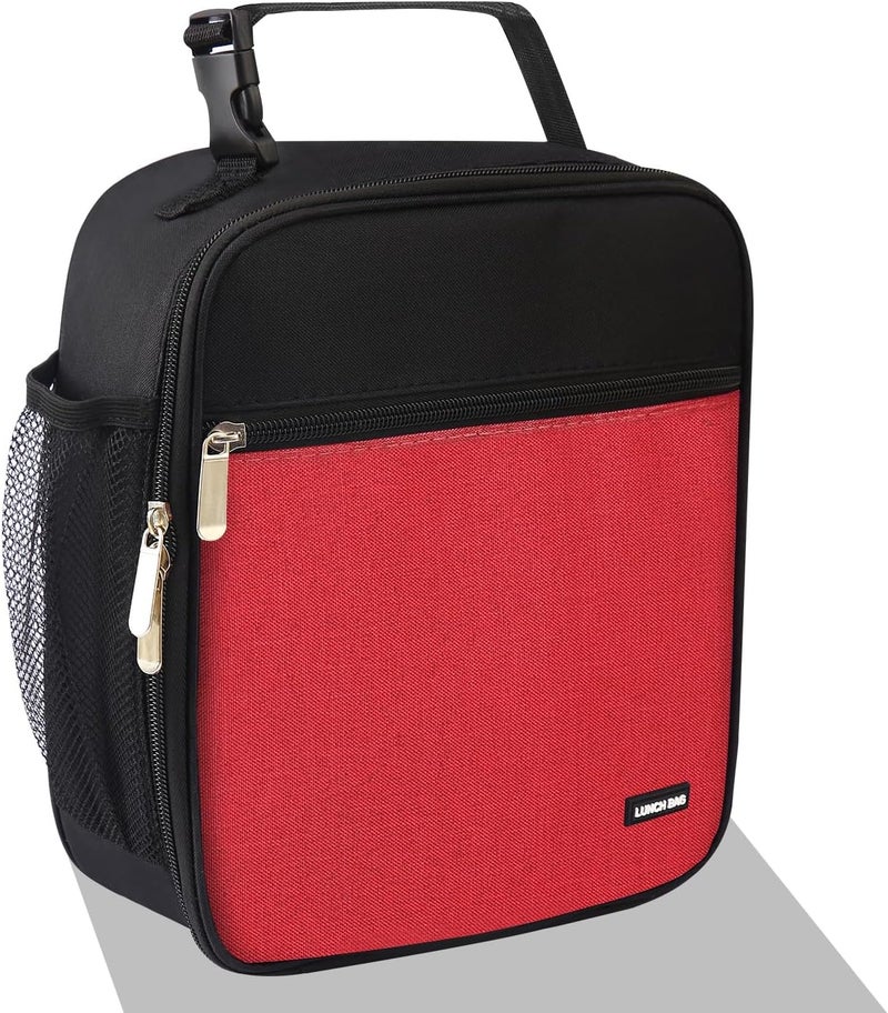 Lovoeo Lunch box Lunch bag for men women Insulated Lunchbox Lunch bags for Work Picnic Travel (Thicken hot red) - Image 1